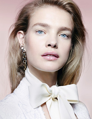Natalia Vodianova - photoshoot for ALLURE RUSSIA, by Liz Collins