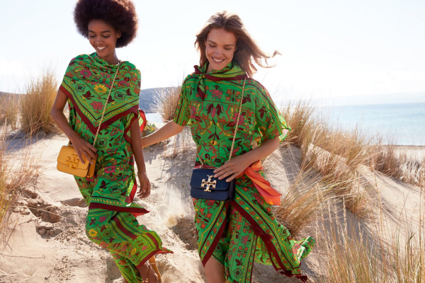 Natalia Vodianova by Mikael Jansson for Tory Burch’s SS21 campaign // 2021
