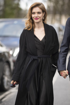 Natalia Vodianova - attend Dior Haute Couture 2018 Fashion Show in Paris