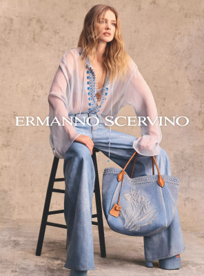 Natalia Vodianova for Ermanno Scervino S/S 2024