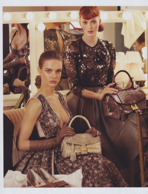 Christy Turlington, Natalia Vodianova & Karen Elson ~ Louis Vuitton 2010.11