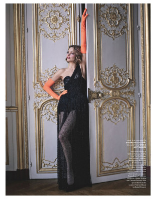 NATALIA VODIANOVA in Tatler Magazine, UK March 2020