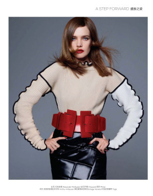NATALIA VODIANOVA in Vogue Magazine, China September 2019