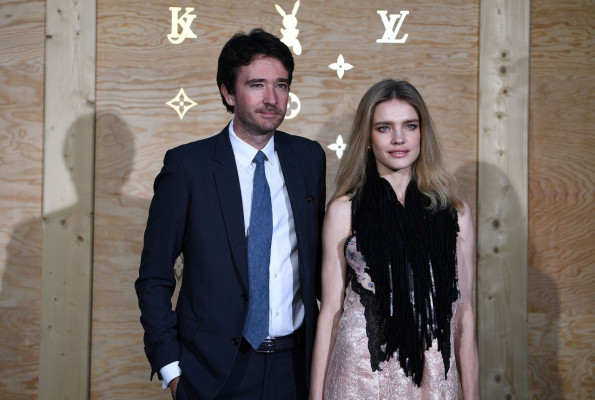 Natalia Vodianova at Louis Vuitton Dinner Party, Louvre in Paris 