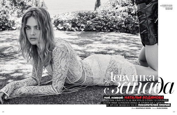 Natalia Vodianova - Vogue Russia September 2017
