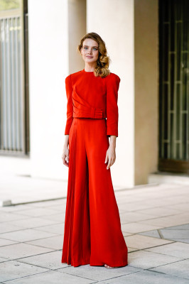 Natalia Vodianova - Ulyana Sergeenko Show in Paris