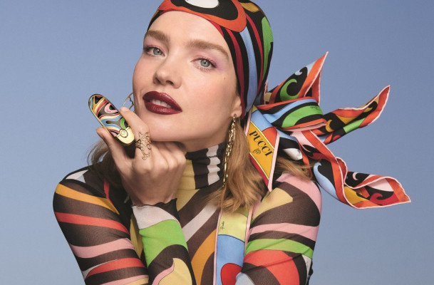Natalia Vodianova ~ Guerlain x Pucci F/W 2024.25 by Oliver Hadlee Pearch