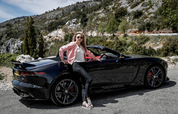 Natalie Dormer - Jaguar Drive Nice To Monaco With David Gandy - Day 2 05/10/2019