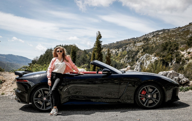 Natalie Dormer - Jaguar Drive Nice To Monaco With David Gandy - Day 2 05/10/2019