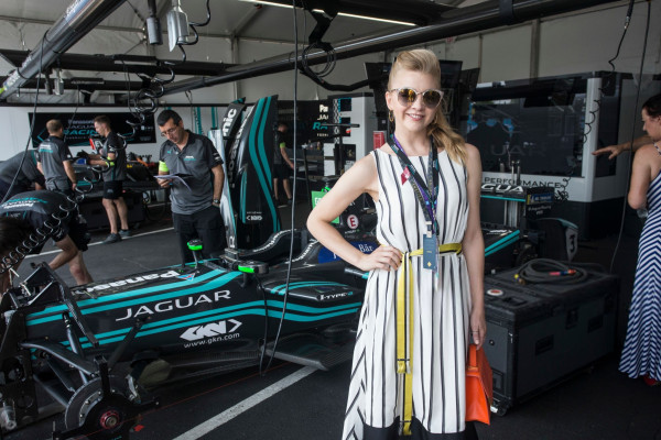 Natalie Dormer - Formula E 2018 Qatar Airways New York City E-Prix 07/15/2018