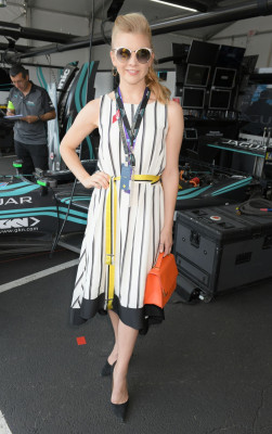 Natalie Dormer - Formula E 2018 Qatar Airways New York City E-Prix 07/15/2018