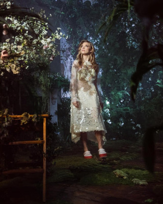 Natalie Dormer - Crocs Platforms Promotional Shoot (2019)