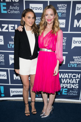 NATALIE PORTMAN and LESLIE MAN at Watch What Happens Live 12/18/2018