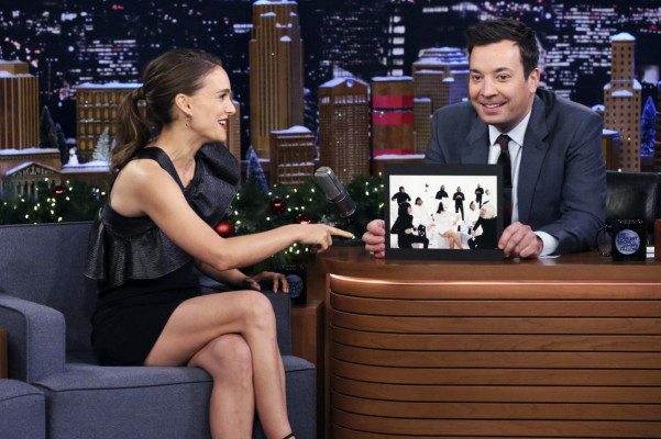 NATALIE PORTMAN at Tonight Show Starring Jimmy Fallon 12/12/2018