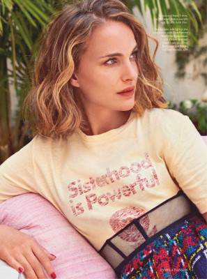 NATALIE PORTMAN in Harper’s Bazaar Magazine, UK September 2019