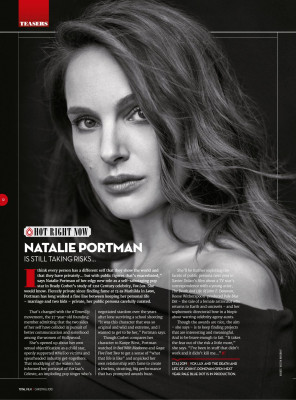 Natalie Portman – Total Film January 2019 Issue