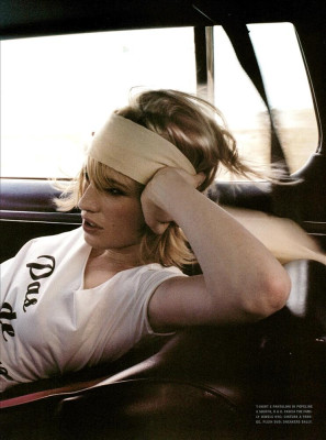 Natasha Vojnovic ~ Vogue Italia May 2002 by Stéphane Sednaoui