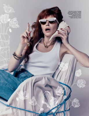 Natasha Lyonne for Harper’s Bazaar Singapore October 2023