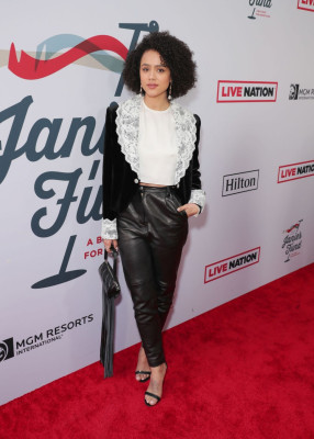 Nathalie Emmanuel - 3rd Annual Steven Tyler Grammy Viewing Party in LA 01/26/20