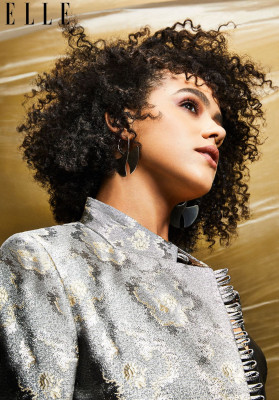 Nathalie Emmanuel – ELLE Magazine May 2019