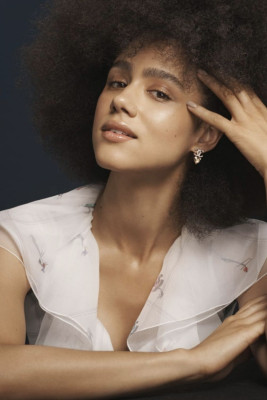 NATHALIE EMMANUEL for The Glossary x Chanel, November 2019