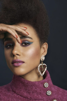 NATHALIE EMMANUEL for The Glossary x Chanel, November 2019