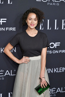 NATHALIE EMMANUEL at Elle Women in Hollywood in Los Angeles 10/15/2018