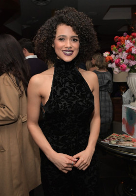 NATHALIE EMMANUEL at Vanity Fair and L’Oreal Paris Toast to Young Hollywood