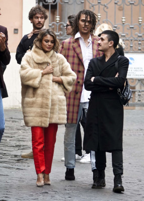 Nathalie Kelley-Street Fashion, Rome