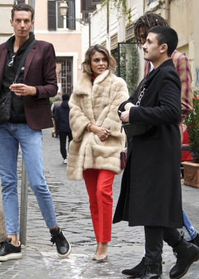 Nathalie Kelley-Street Fashion, Rome