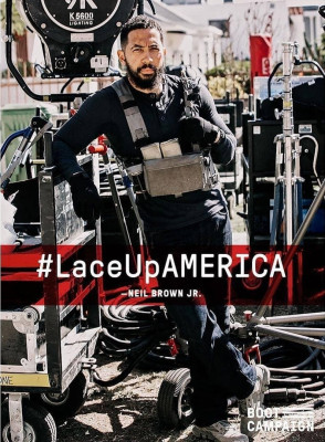 Neil Brown Jr - Boot Campaign &#039;Lace Up America&#039; (2019)