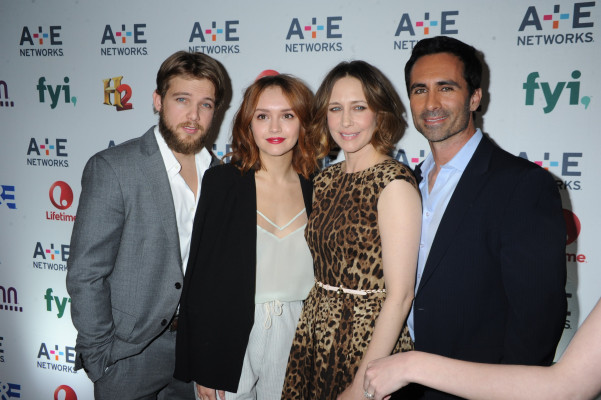 Nestor Carbonell - A+E Networks Upfront in New York 05/08/2014