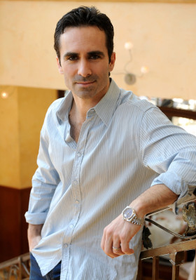 Nestor Carbonell by Jeff Kravitz for La Piazza Ristorante in LA 03/19/2008