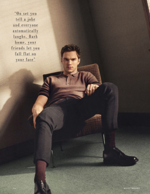 Nicholas Hoult ~ UK Vogue June 2015