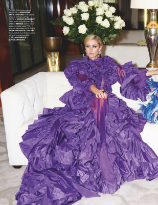 NICKY HILTON and SABINE GETTY in Tatler Magazine, UK December 2019