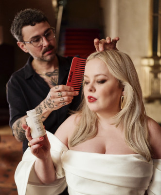 Nicola Coughlan for Olaplex Designed to Defy Campaign