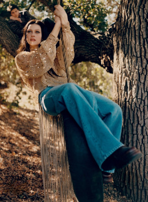 Nicola Peltz for Vogue UK (February 2023)