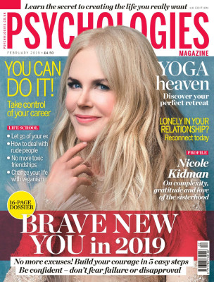 Nicole Kidman – Psychologies UK February 2019