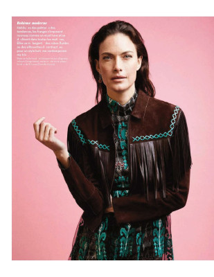 Nicole Petty for Marie France April 2019
