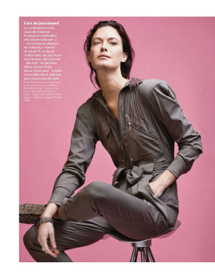 Nicole Petty for Marie France April 2019