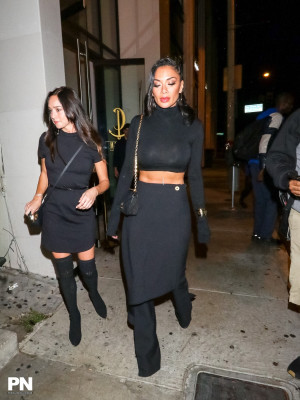 Nicole Scherzinger - Leaving Catch Restaurant in Los Angeles 10/04/2018