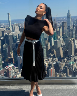 Nicole Scherzinger - 'Sunset Boulevard' Press Day in New York 04/07/2025