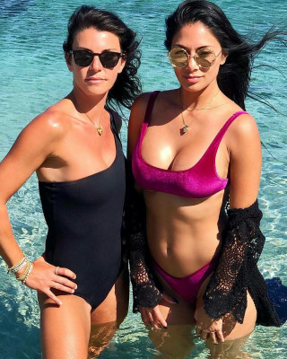 Nicole Scherzinger in Mykonos, Greece July 2018