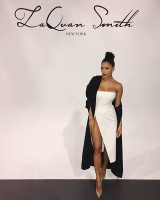 Nicole Scherzinger at Laquan Smith Fashion Show at NYFW 09/09/2018