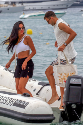 Nicole Scherzinger in Saint Tropez 07/22/2018