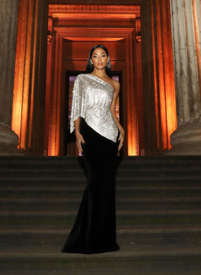 Nicole Scherzinger - Celia Kritharioti SS 2020 Couture Show in London 01/29/2020