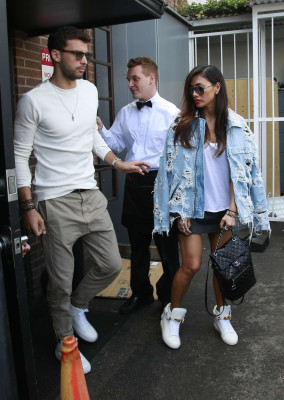 Nicole Scherzinger – Leaving Il Pastaio in Beverly Hills