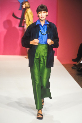 Nieves Alvarez for Yves Saint Laurent Paris spring 1998