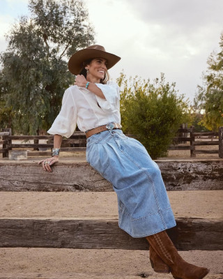 Nikki Reed for BAYOU WITH LOVE