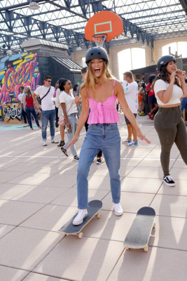 Nina Agdal – AE x Young Money Collab &amp; Fall 2019 Campaign Celebration in NYC